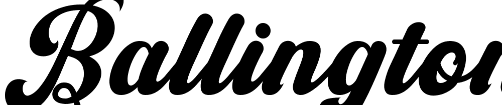 Ballingtone font family download free