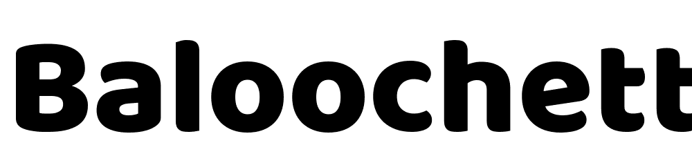 BalooChettan font family download free
