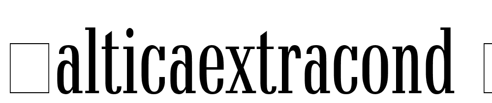 BalticaExtraCond-Regular font family download free
