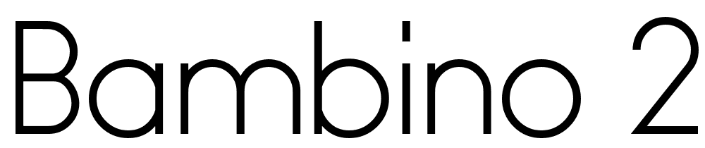 bambino-2 font family download free