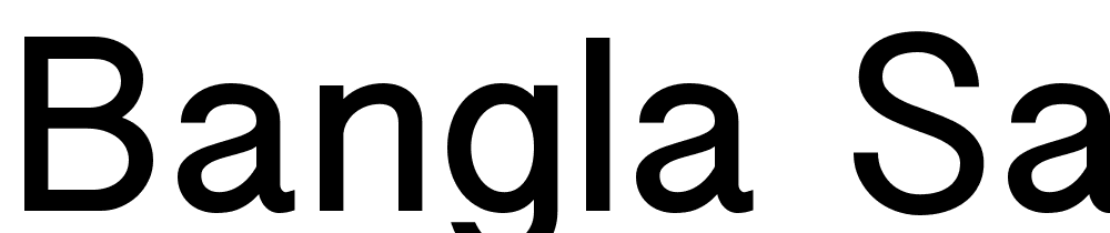 Bangla-Sangam-MN-Bold font family download free