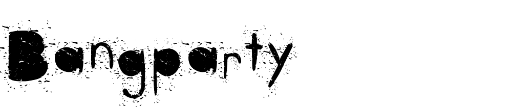 bangparty font family download free