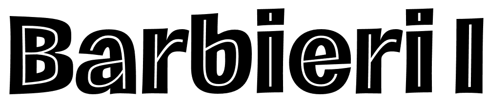 Barbieri-Inline font family download free