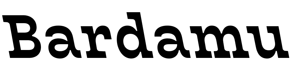 Bardamu font family download free