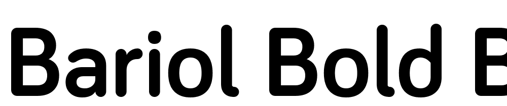 Bariol-Bold-Bold font family download free