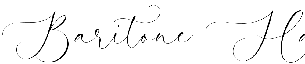 Baritone-Harmony font family download free