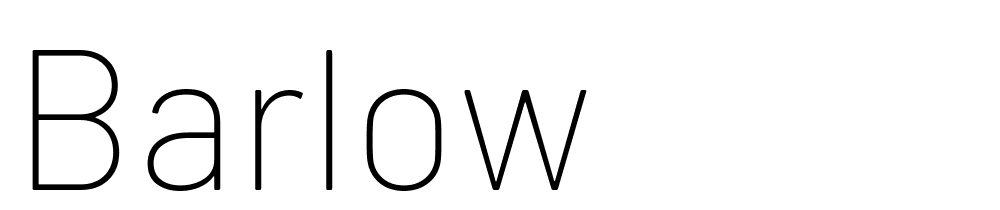 barlow font family download free