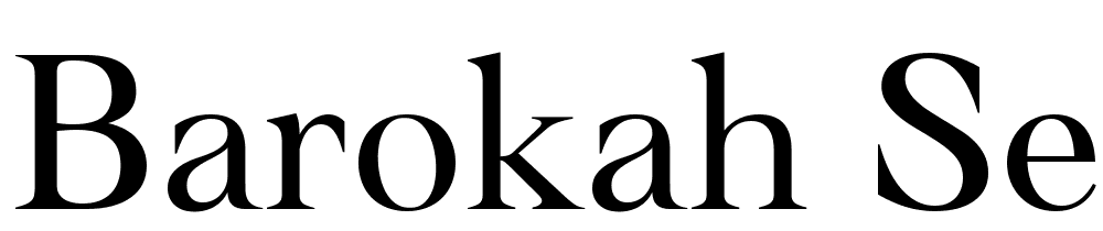 barokah-serif font family download free