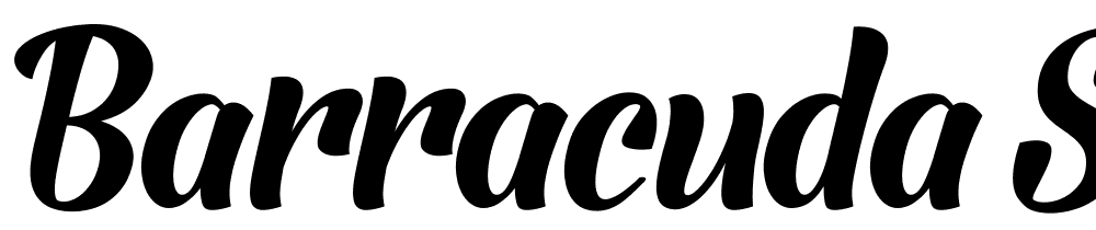 Barracuda Script W font family download free