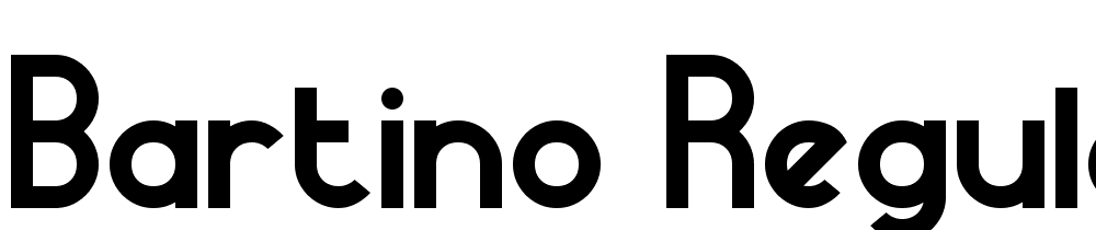 Bartino-Regular font family download free