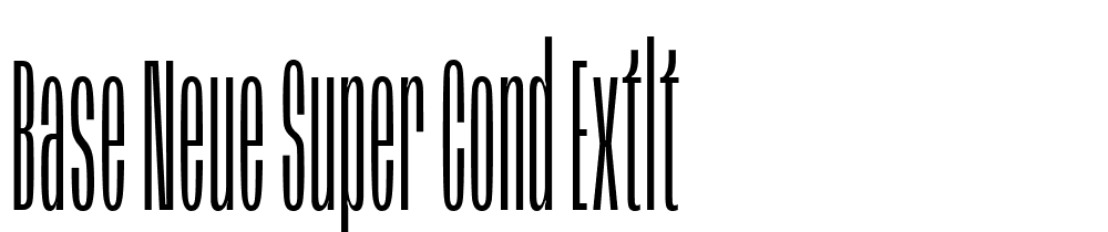 Base-Neue-Super-Cond-ExtLt font family download free