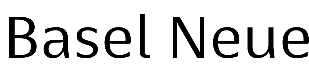 Basel-Neue font family download free