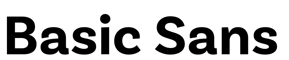 Basic-Sans-W05-Black font Full Family Free [Download Now]