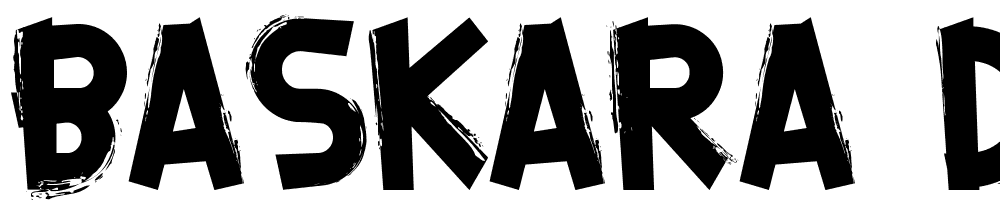 Baskara-Demo font family download free