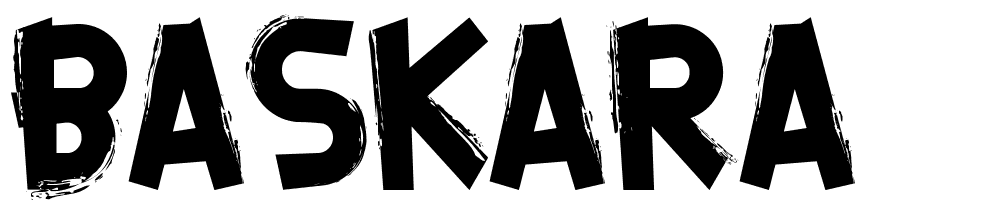 Baskara font family download free