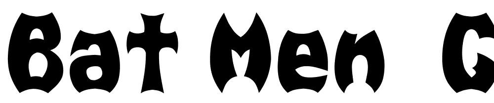 BAT-MEN__G font family download free