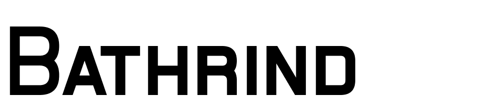 bathrind font family download free