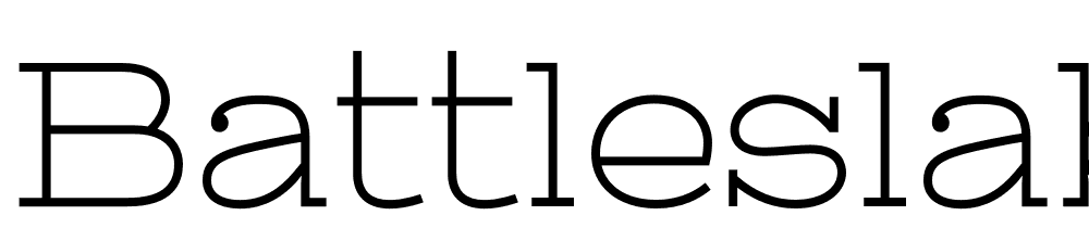 Battleslab font family download free