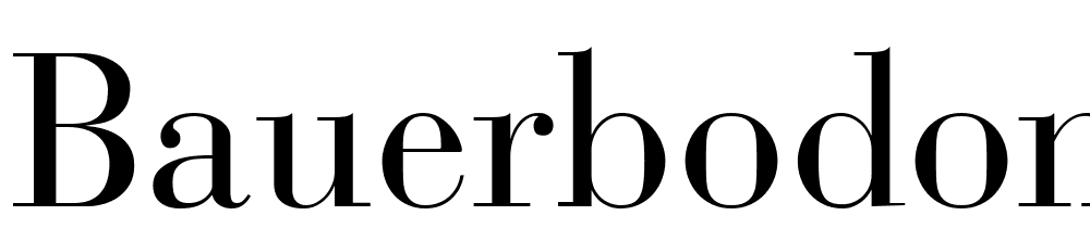 bauerbodoni-lt font family download free