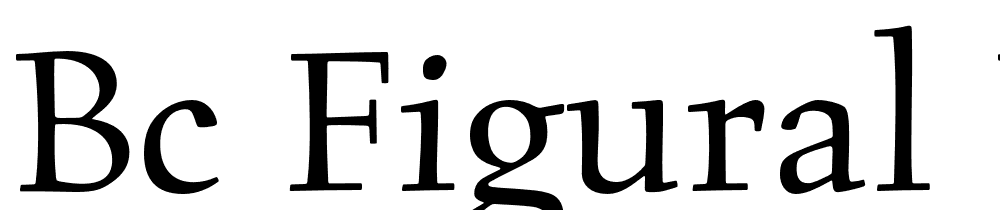 BC-Figural-Regular font family download free