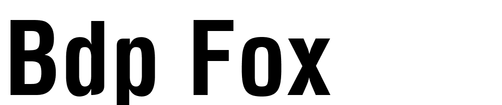 bdp_fox font family download free