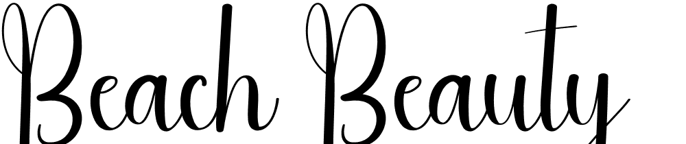 beach-beauty font family download free