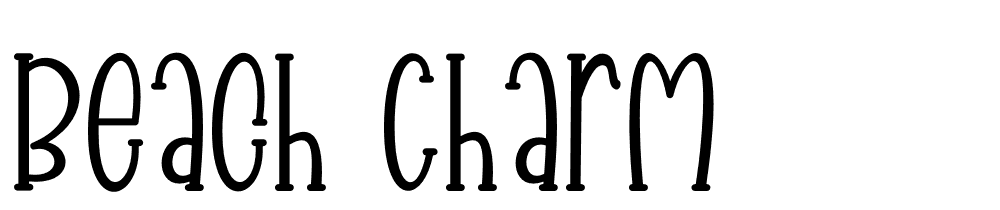 Beach-Charm font family download free