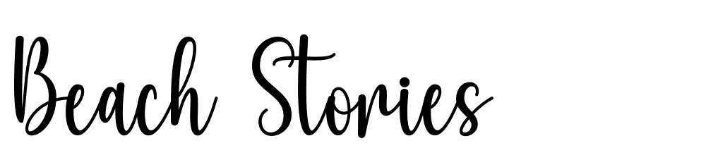 Beach-Stories font family download free