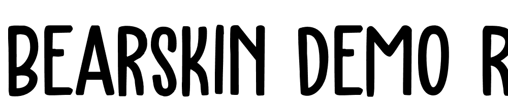 Bearskin-DEMO-Regular font family download free