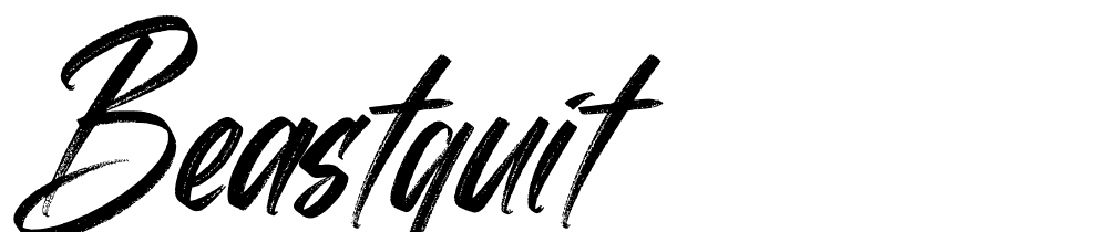 Beastquit font family download free