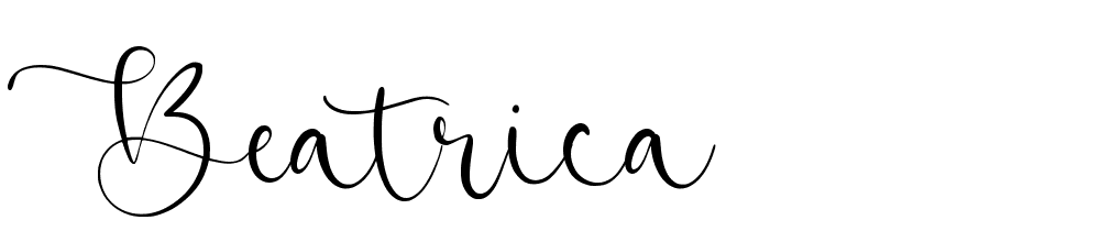 Beatrica font family download free