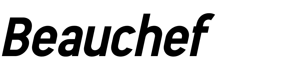 Beauchef font family download free