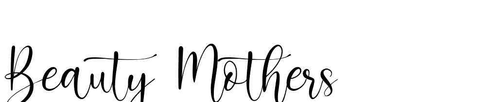 Beauty Mothers font family download free