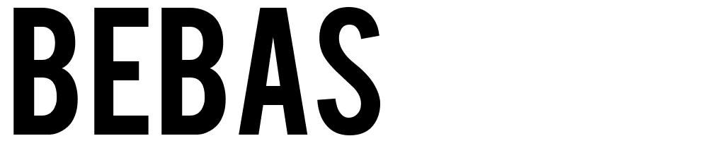 Bebas font family download free