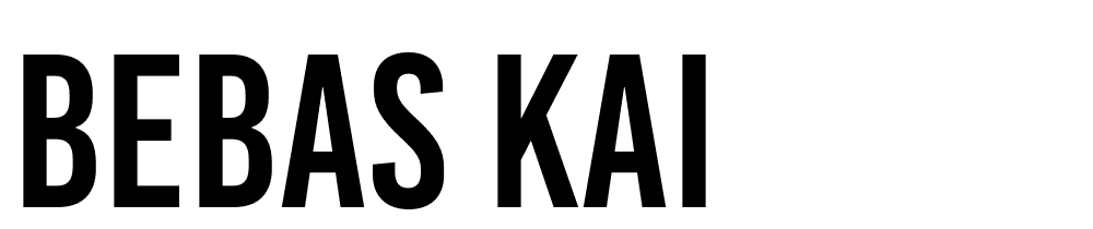 Bebas-Kai font family download free