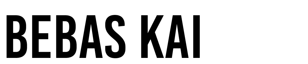 bebas-kai font family download free