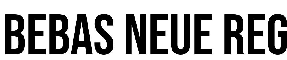 Bebas-Neue-Regular font family download free