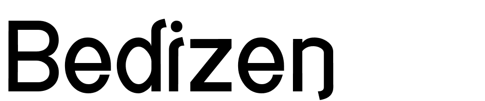 bedizen font family download free