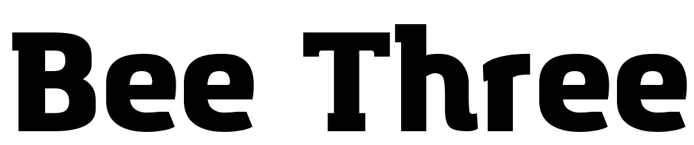 bee-three-WebFont font family download free