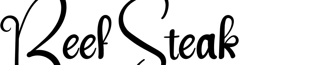 Beef-Steak font family download free