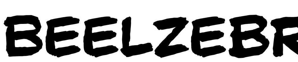 Beelzebrush-Black-BB font family download free