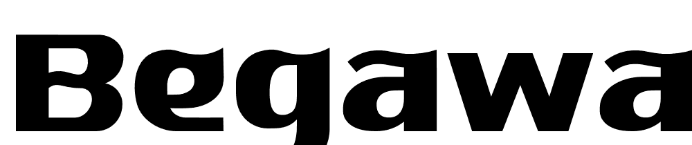 Begawan-Black font family download free