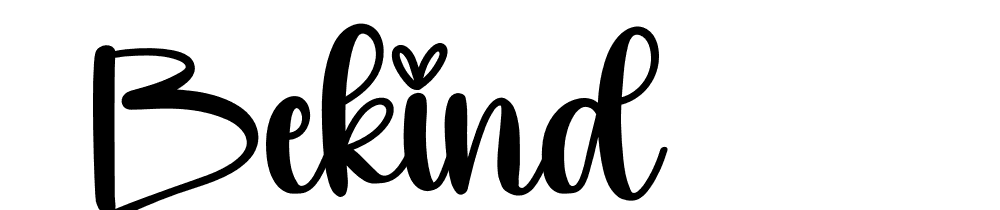 bekind font family download free