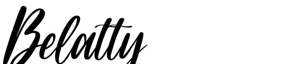 Belatty font family download free