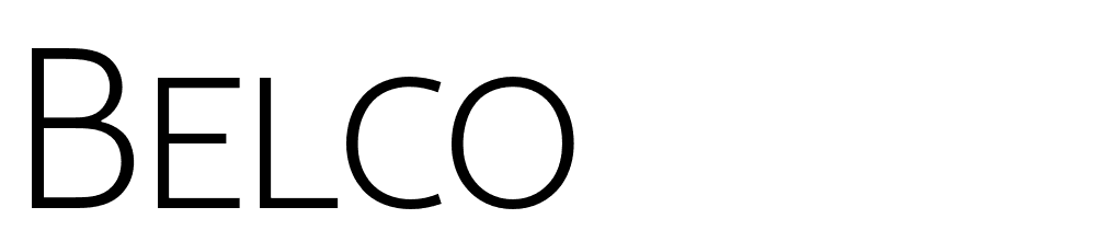 Belco font family download free