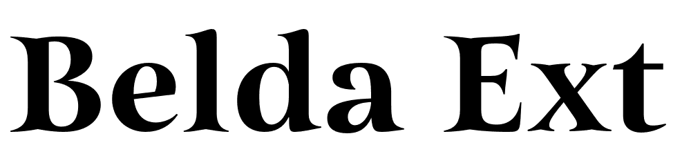 Belda-Ext-ExBold font family download free