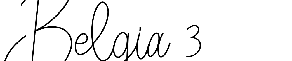 belgia-3 font family download free