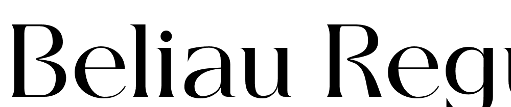 Beliau-Regular font family download free