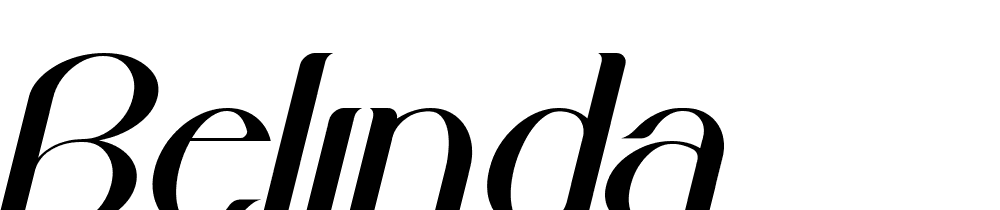 Belinda font family download free