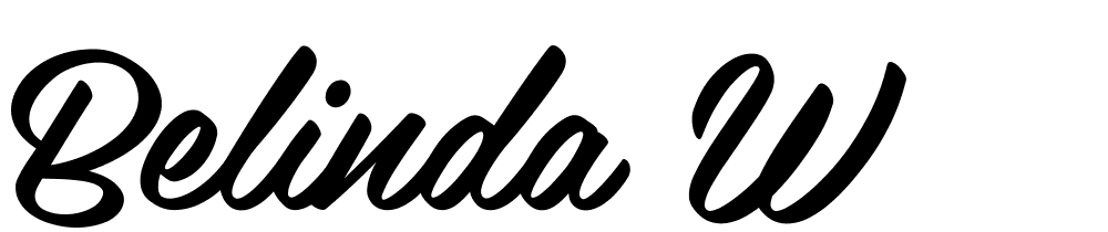 Belinda W font family download free